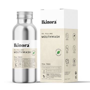 Ikinora Φυσικό Στοματικό Διάλυμα Oil Pulling με Έλαιο Καρύδας