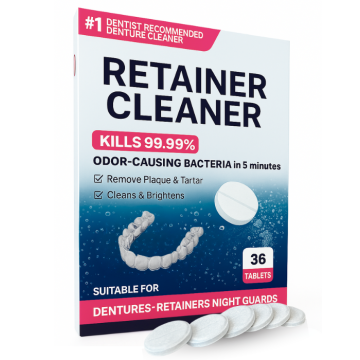 MiBrush® Cleaning Tablets for Aligners and Dentures
