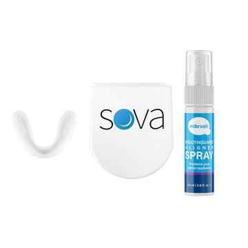 Sova Bundle - προστατευτικό στόματος για το τρίξιμο των δοντιών + σπρέι