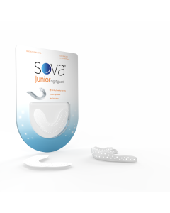 Στοματοφύλακας Sova Junior για παιδικό τρίξιμο δοντιών (λευκός)
