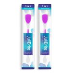 Καθαριστής Γλώσσας JuliBrite 2 Τεμαχίων (Ροζ)